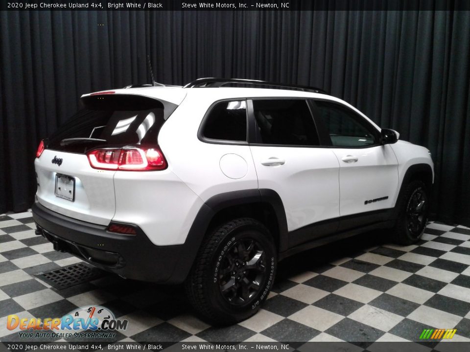 2020 Jeep Cherokee Upland 4x4 Bright White / Black Photo #6