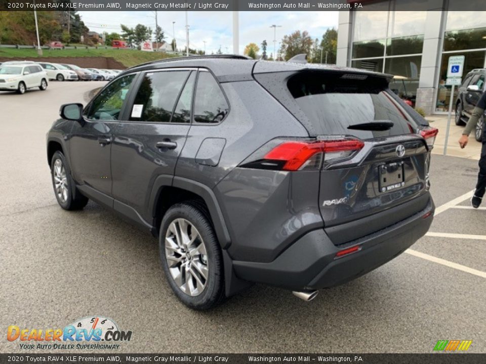 2020 Toyota RAV4 XLE Premium AWD Magnetic Gray Metallic / Light Gray Photo #2