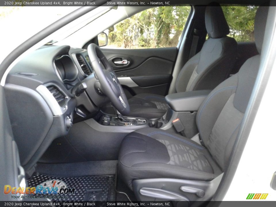 2020 Jeep Cherokee Upland 4x4 Bright White / Black Photo #10