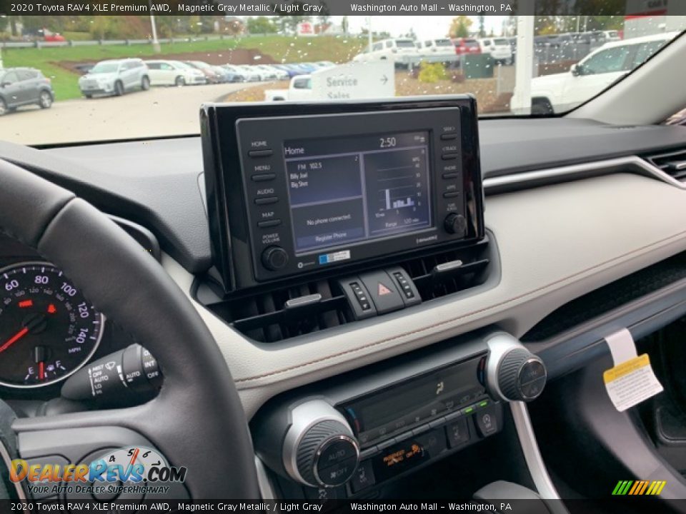 Controls of 2020 Toyota RAV4 XLE Premium AWD Photo #4