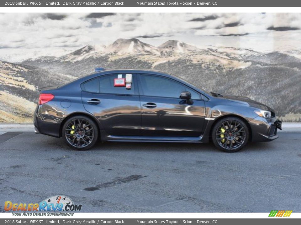 Dark Gray Metallic 2018 Subaru WRX STI Limited Photo #2