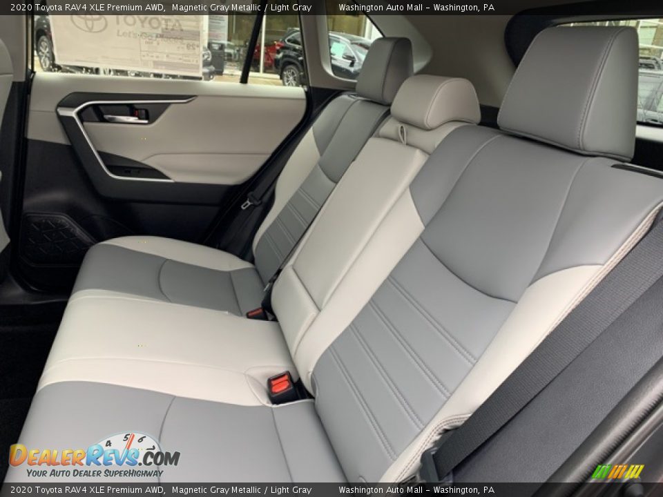 Rear Seat of 2020 Toyota RAV4 XLE Premium AWD Photo #6