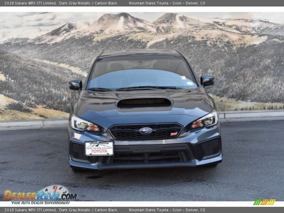 2018 Subaru WRX STI Limited Dark Gray Metallic / Carbon Black Photo #4