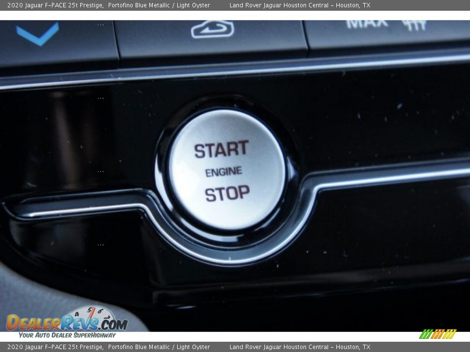 2020 Jaguar F-PACE 25t Prestige Portofino Blue Metallic / Light Oyster Photo #18