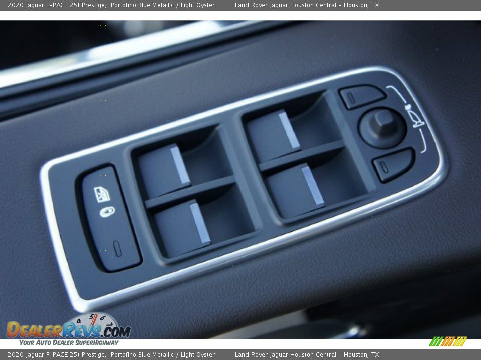2020 Jaguar F-PACE 25t Prestige Portofino Blue Metallic / Light Oyster Photo #23