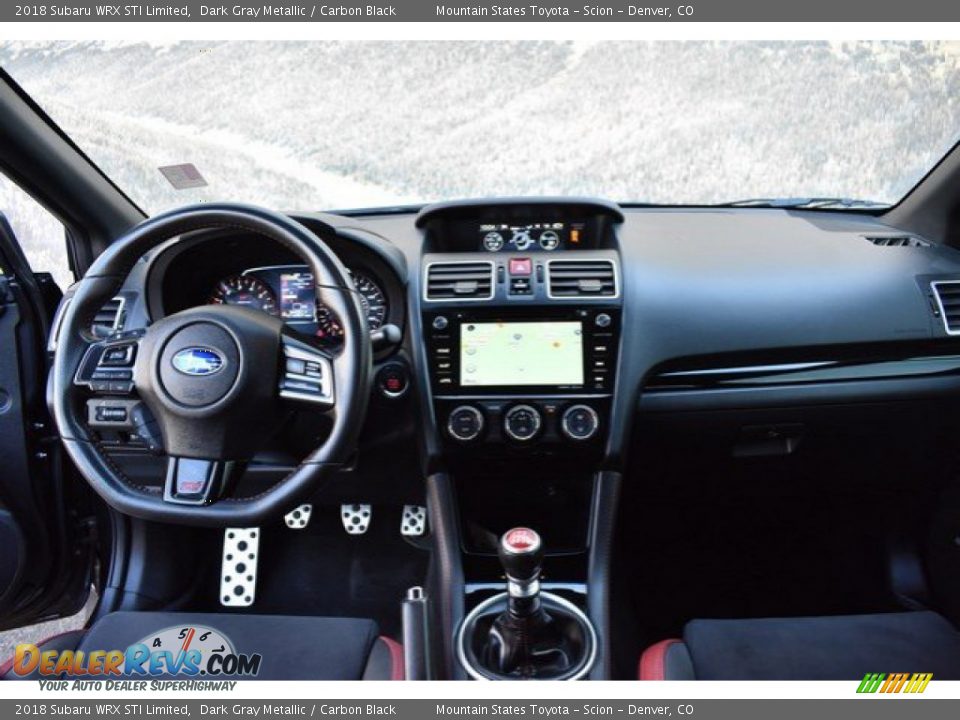 Dashboard of 2018 Subaru WRX STI Limited Photo #13