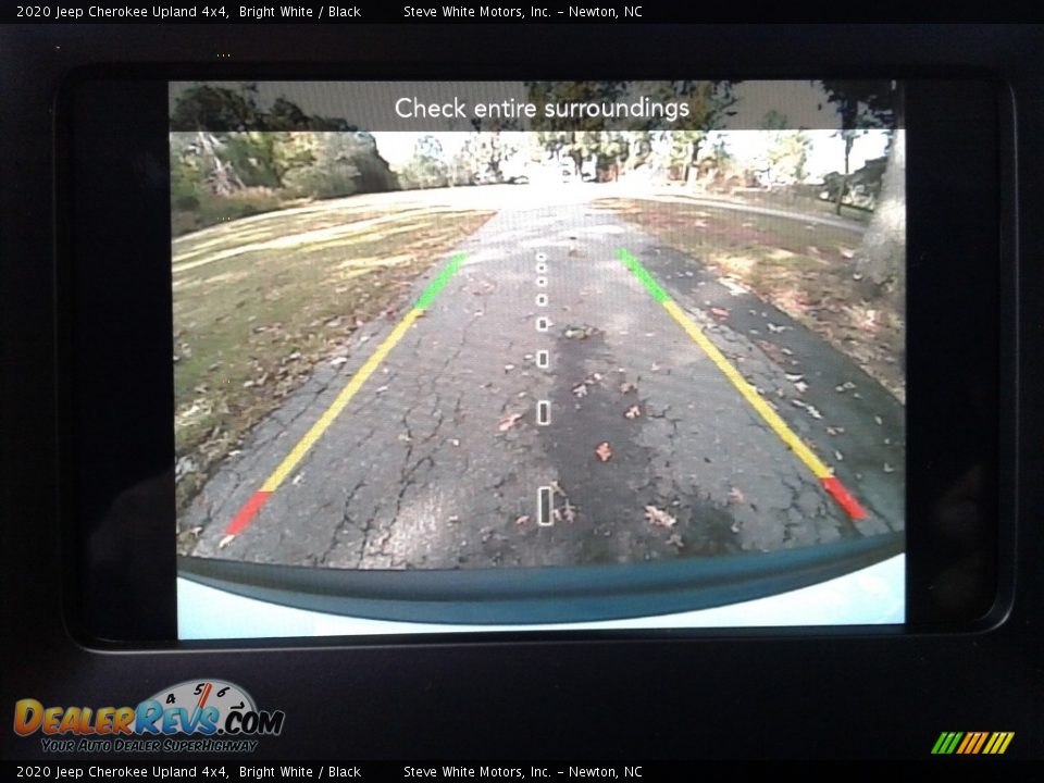 2020 Jeep Cherokee Upland 4x4 Bright White / Black Photo #21