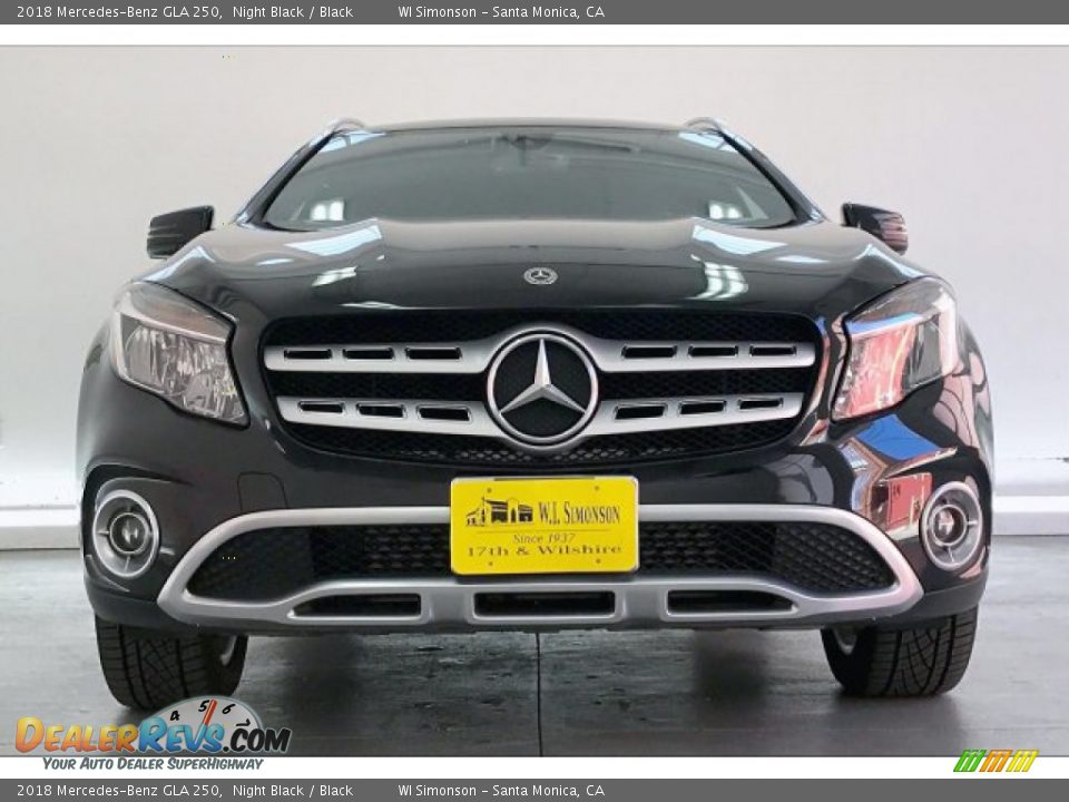 2018 Mercedes-Benz GLA 250 Night Black / Black Photo #2
