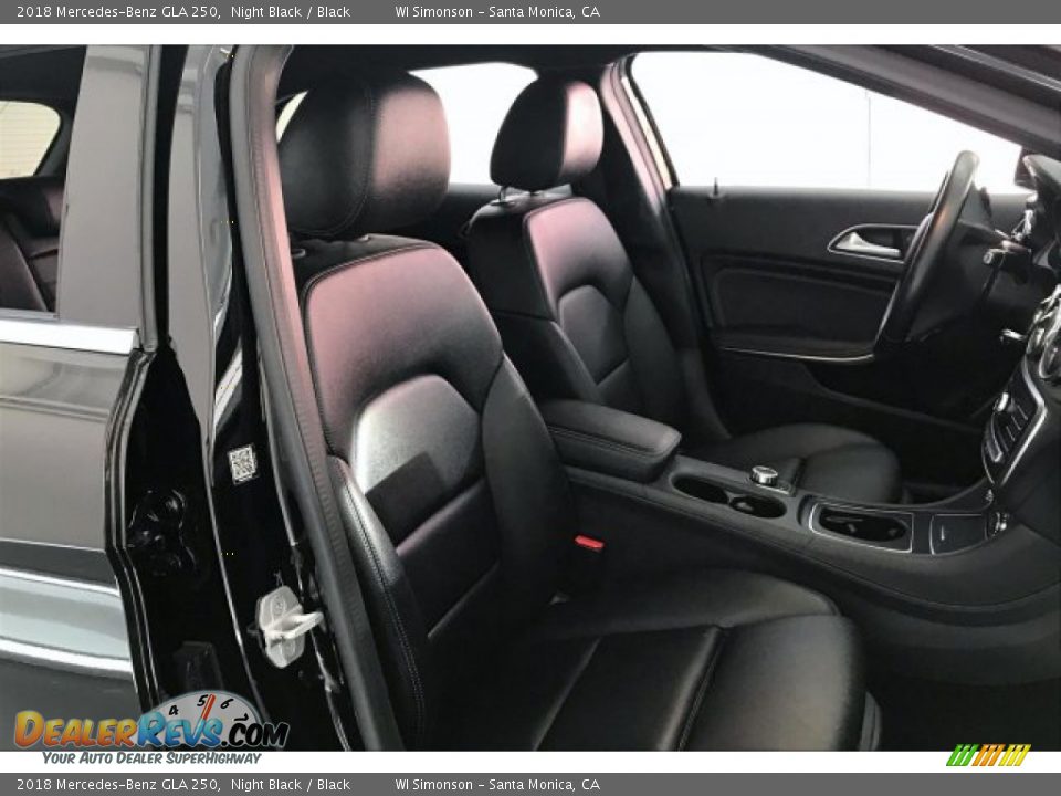 2018 Mercedes-Benz GLA 250 Night Black / Black Photo #4