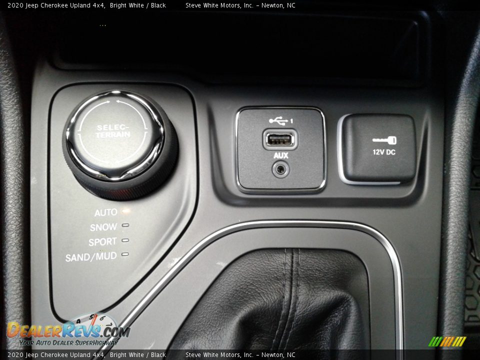 2020 Jeep Cherokee Upland 4x4 Bright White / Black Photo #26