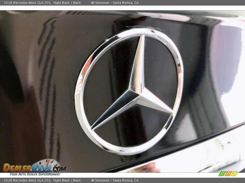 2018 Mercedes-Benz GLA 250 Night Black / Black Photo #5