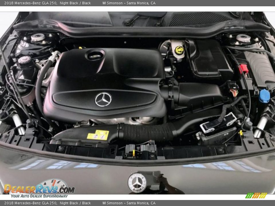 2018 Mercedes-Benz GLA 250 Night Black / Black Photo #6