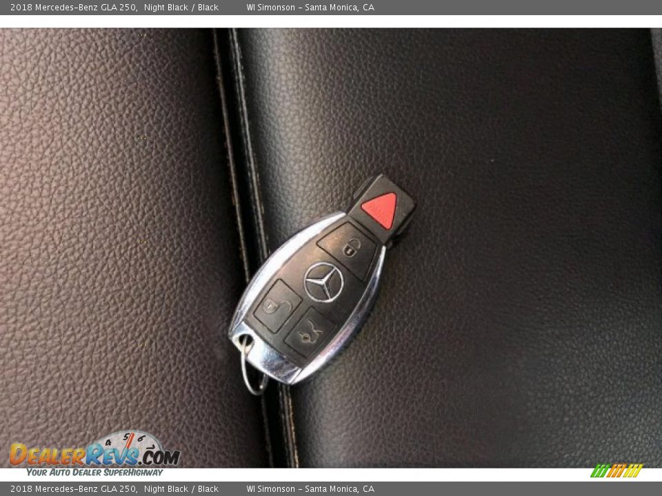 2018 Mercedes-Benz GLA 250 Night Black / Black Photo #8