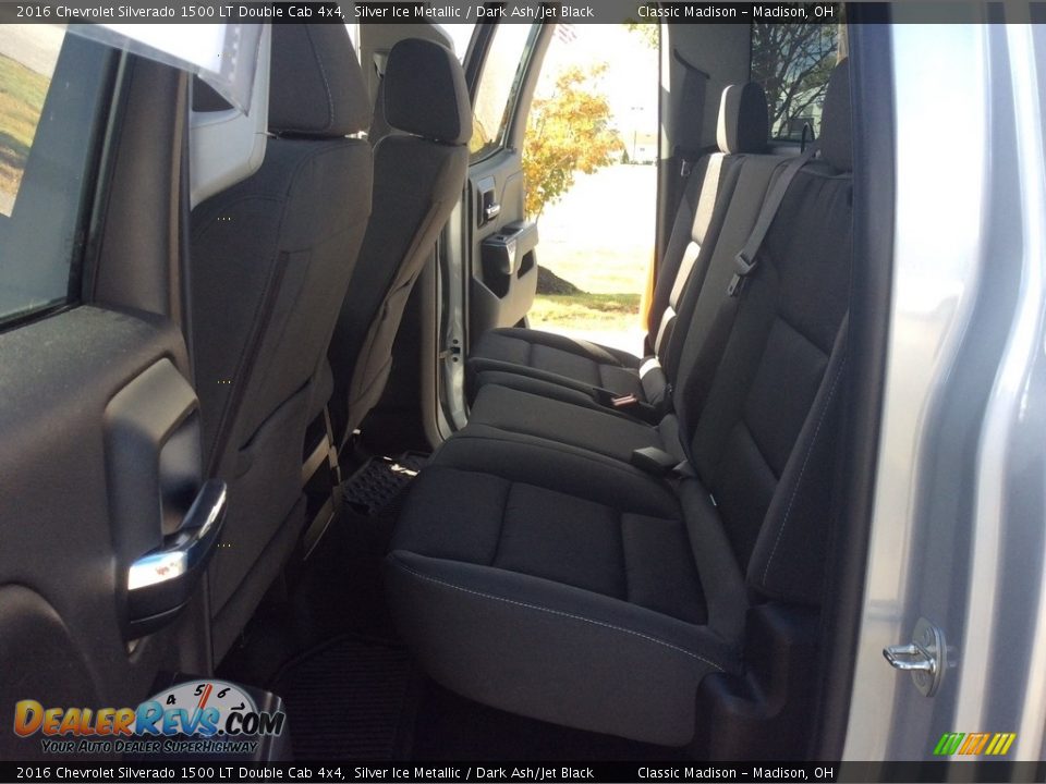 2016 Chevrolet Silverado 1500 LT Double Cab 4x4 Silver Ice Metallic / Dark Ash/Jet Black Photo #26