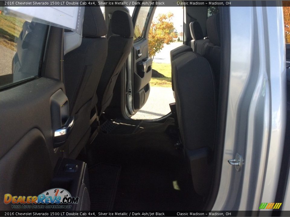 2016 Chevrolet Silverado 1500 LT Double Cab 4x4 Silver Ice Metallic / Dark Ash/Jet Black Photo #27