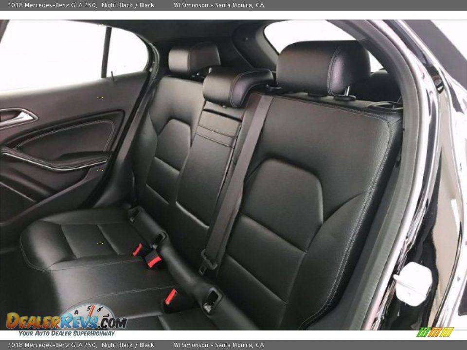 2018 Mercedes-Benz GLA 250 Night Black / Black Photo #12