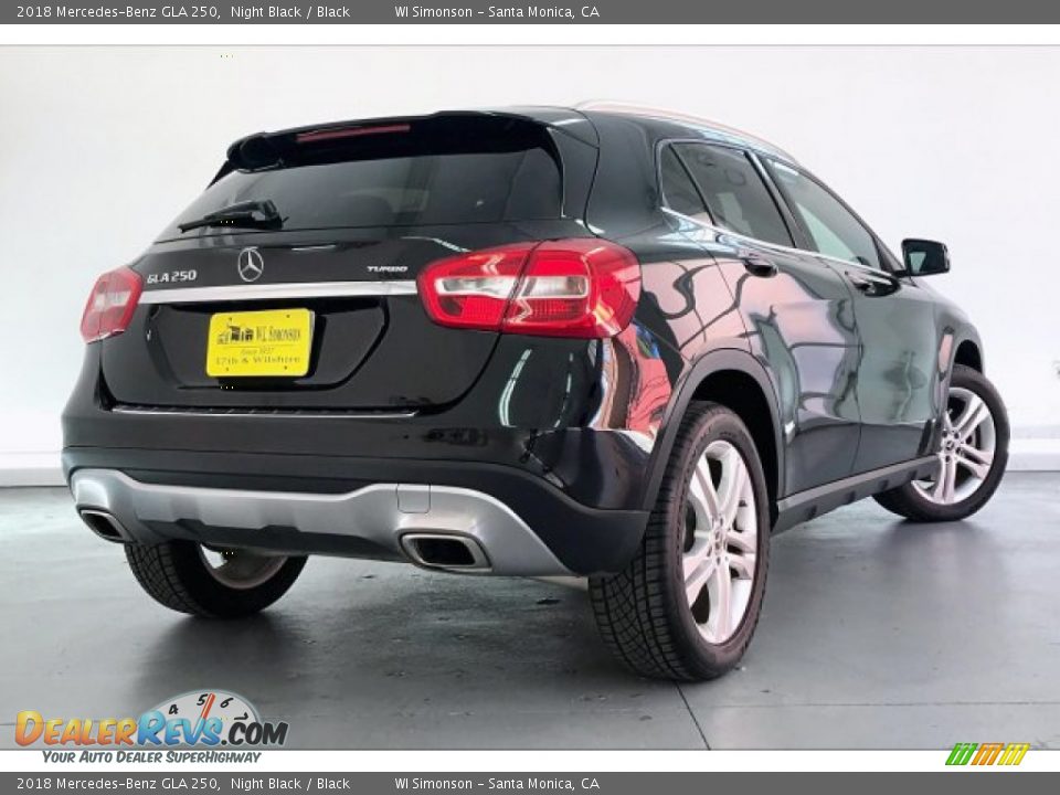 2018 Mercedes-Benz GLA 250 Night Black / Black Photo #13