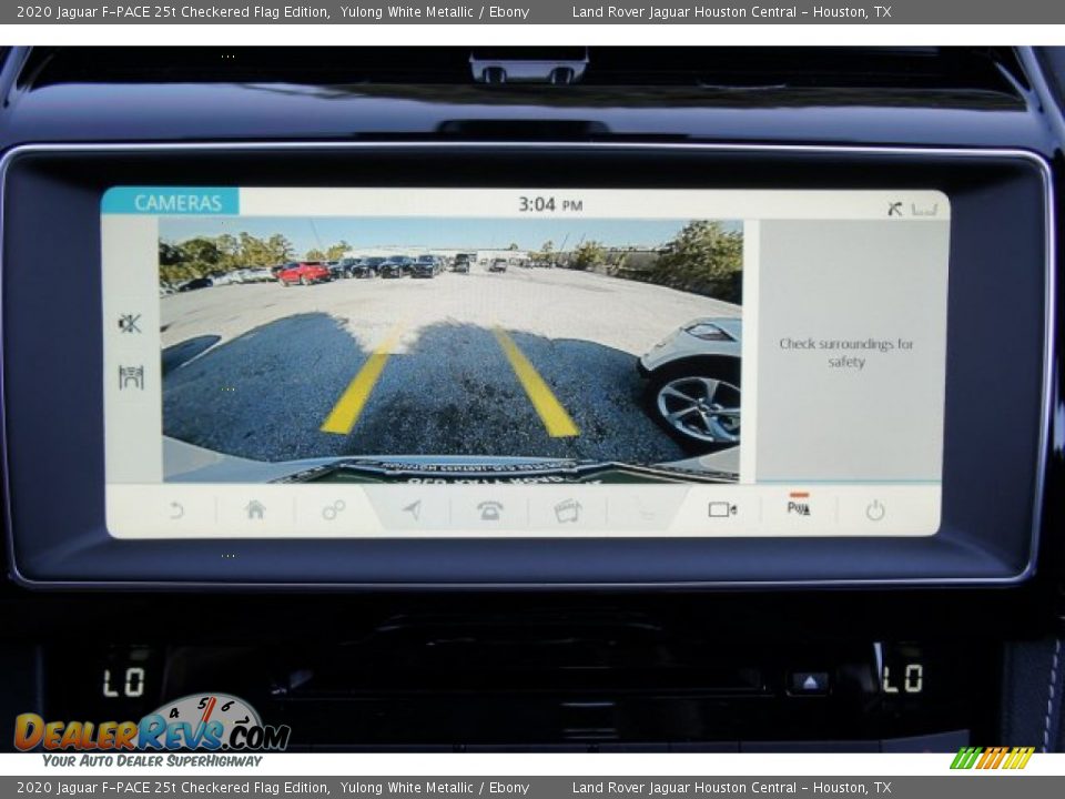 2020 Jaguar F-PACE 25t Checkered Flag Edition Yulong White Metallic / Ebony Photo #15