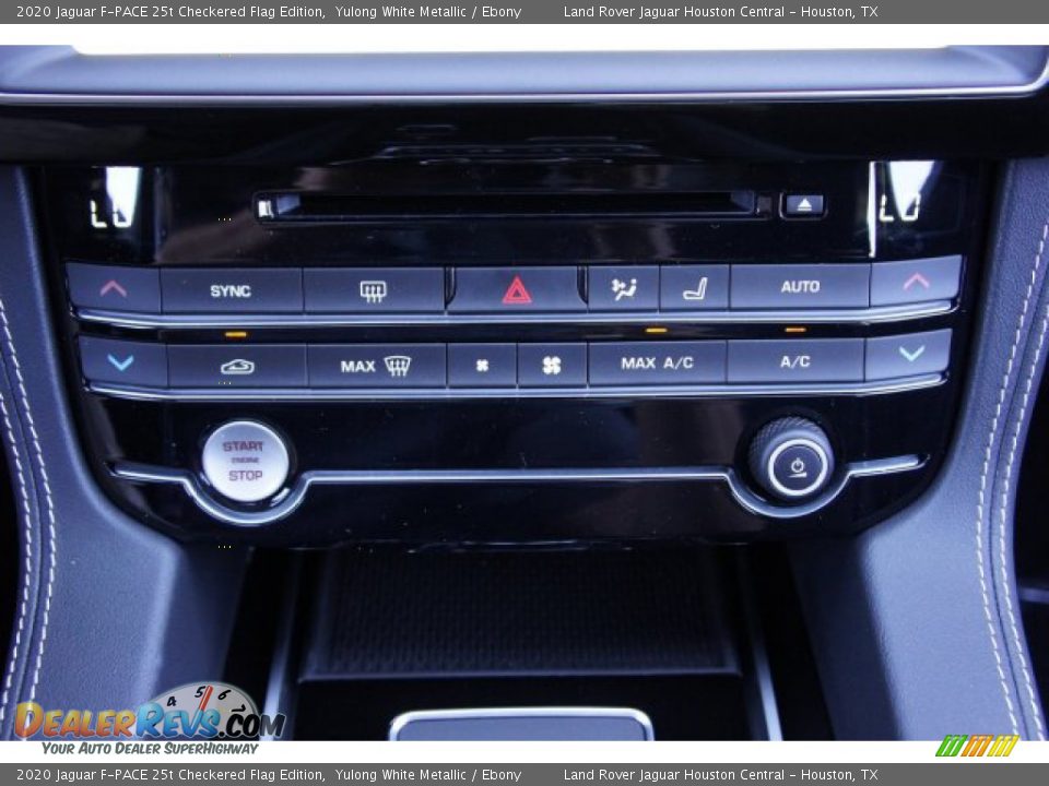 Controls of 2020 Jaguar F-PACE 25t Checkered Flag Edition Photo #16