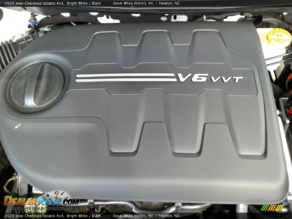 2020 Jeep Cherokee Upland 4x4 Bright White / Black Photo #32