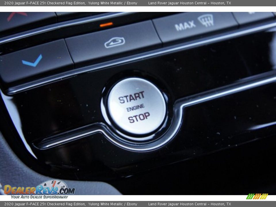 2020 Jaguar F-PACE 25t Checkered Flag Edition Yulong White Metallic / Ebony Photo #18