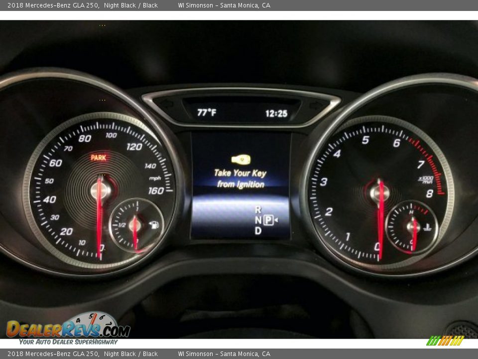 2018 Mercedes-Benz GLA 250 Night Black / Black Photo #17