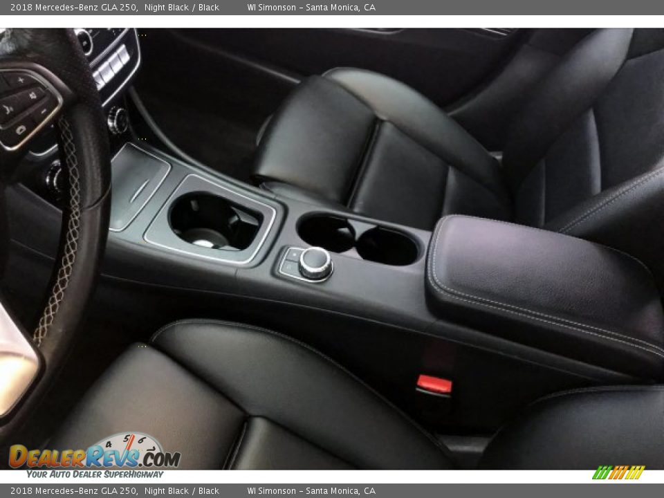 2018 Mercedes-Benz GLA 250 Night Black / Black Photo #19