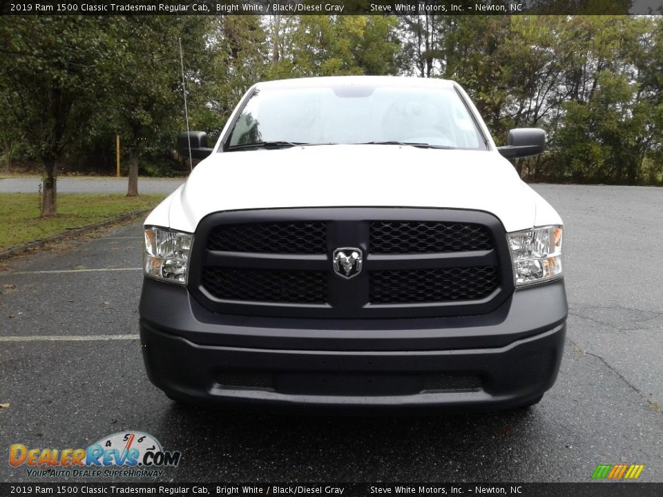 2019 Ram 1500 Classic Tradesman Regular Cab Bright White / Black/Diesel Gray Photo #3