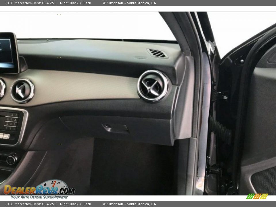 2018 Mercedes-Benz GLA 250 Night Black / Black Photo #23
