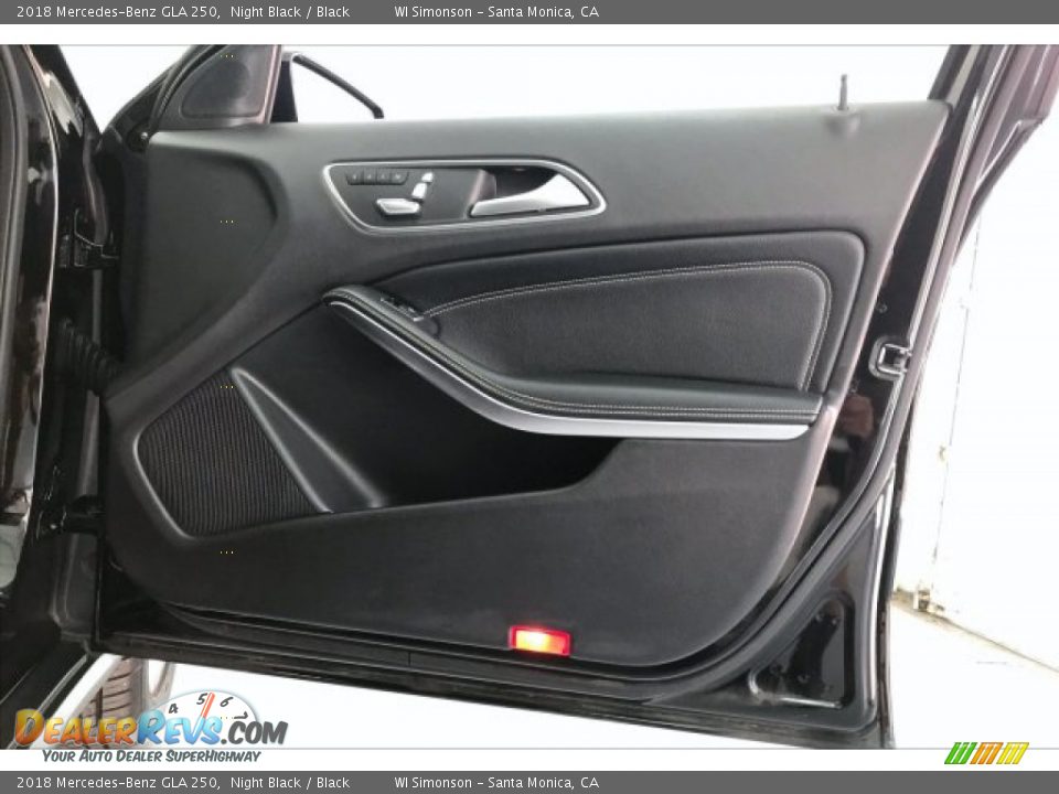 2018 Mercedes-Benz GLA 250 Night Black / Black Photo #24