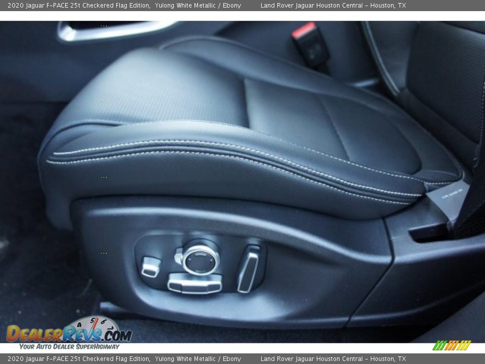 Front Seat of 2020 Jaguar F-PACE 25t Checkered Flag Edition Photo #25