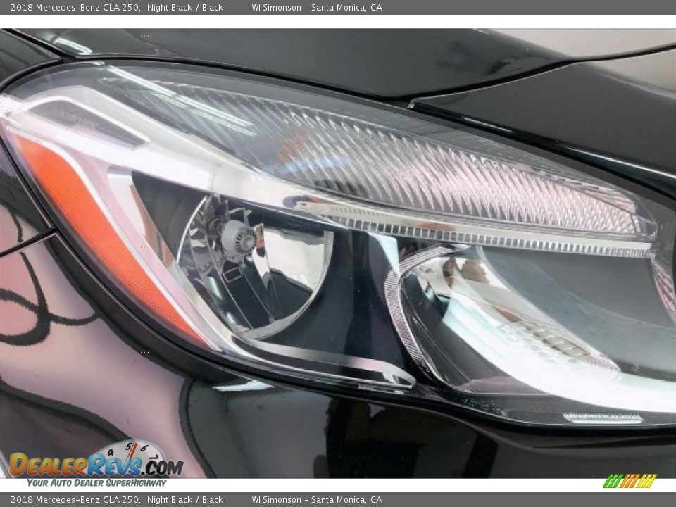 2018 Mercedes-Benz GLA 250 Night Black / Black Photo #26