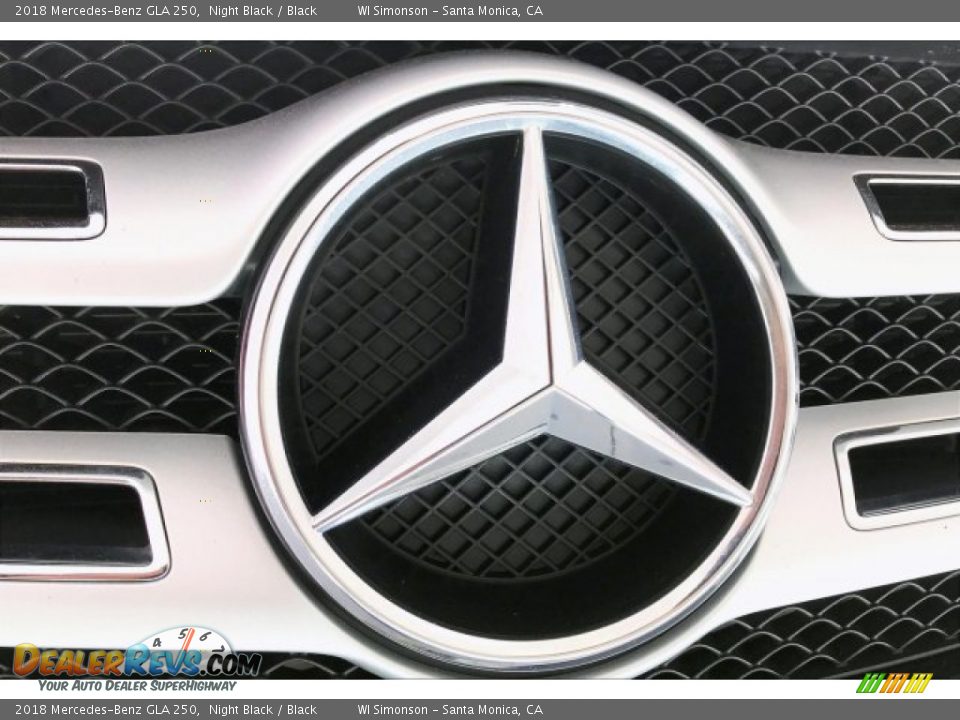 2018 Mercedes-Benz GLA 250 Night Black / Black Photo #27