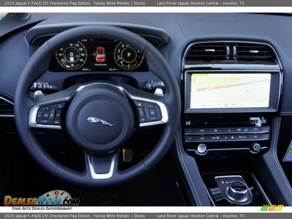 Controls of 2020 Jaguar F-PACE 25t Checkered Flag Edition Photo #28
