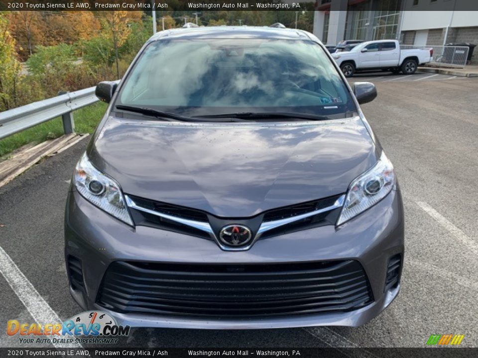 2020 Toyota Sienna LE AWD Predawn Gray Mica / Ash Photo #2