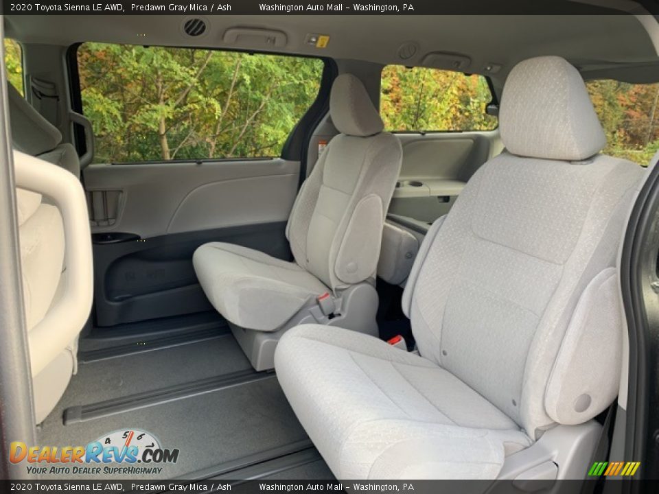 Rear Seat of 2020 Toyota Sienna LE AWD Photo #6