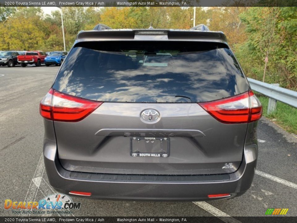 2020 Toyota Sienna LE AWD Predawn Gray Mica / Ash Photo #8