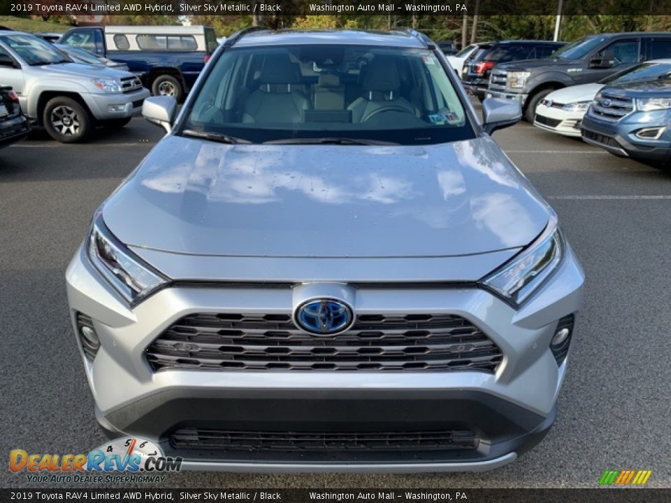 2019 Toyota RAV4 Limited AWD Hybrid Silver Sky Metallic / Black Photo #2