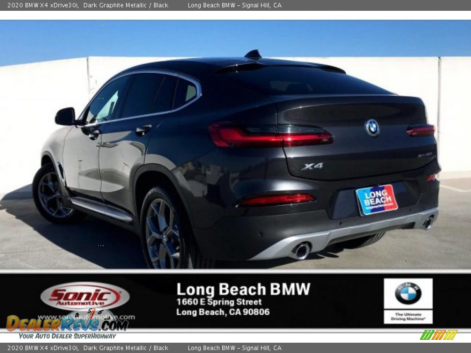 2020 BMW X4 xDrive30i Dark Graphite Metallic / Black Photo #2