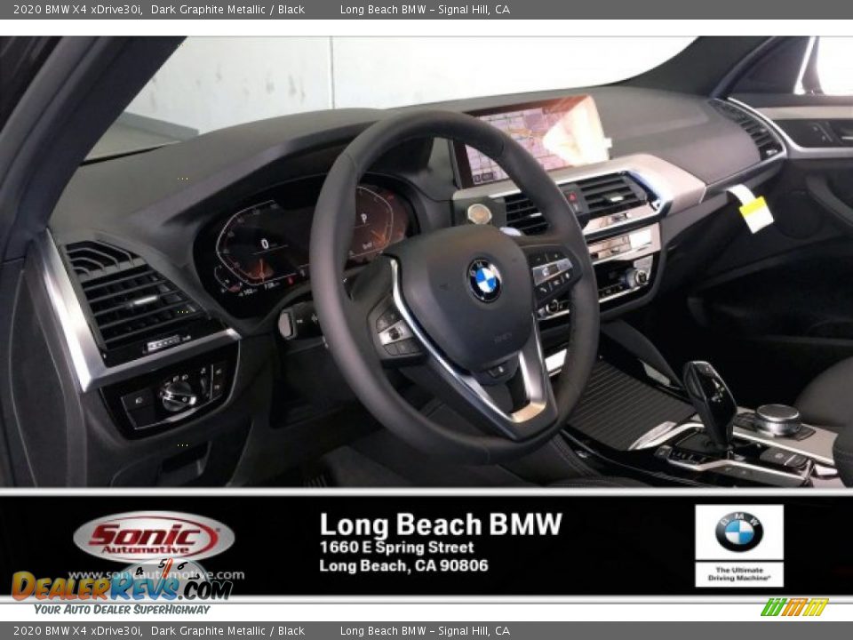 2020 BMW X4 xDrive30i Dark Graphite Metallic / Black Photo #4