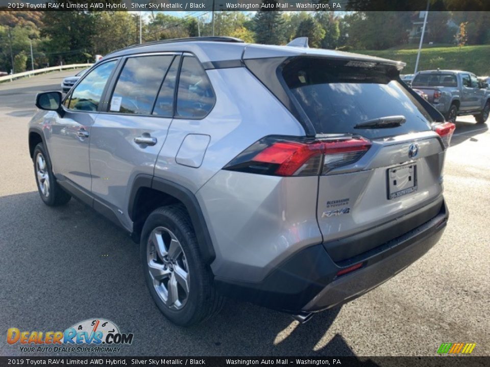 2019 Toyota RAV4 Limited AWD Hybrid Silver Sky Metallic / Black Photo #7