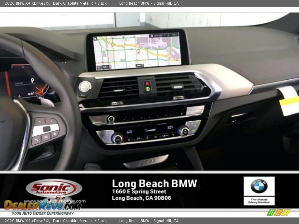 2020 BMW X4 xDrive30i Dark Graphite Metallic / Black Photo #5