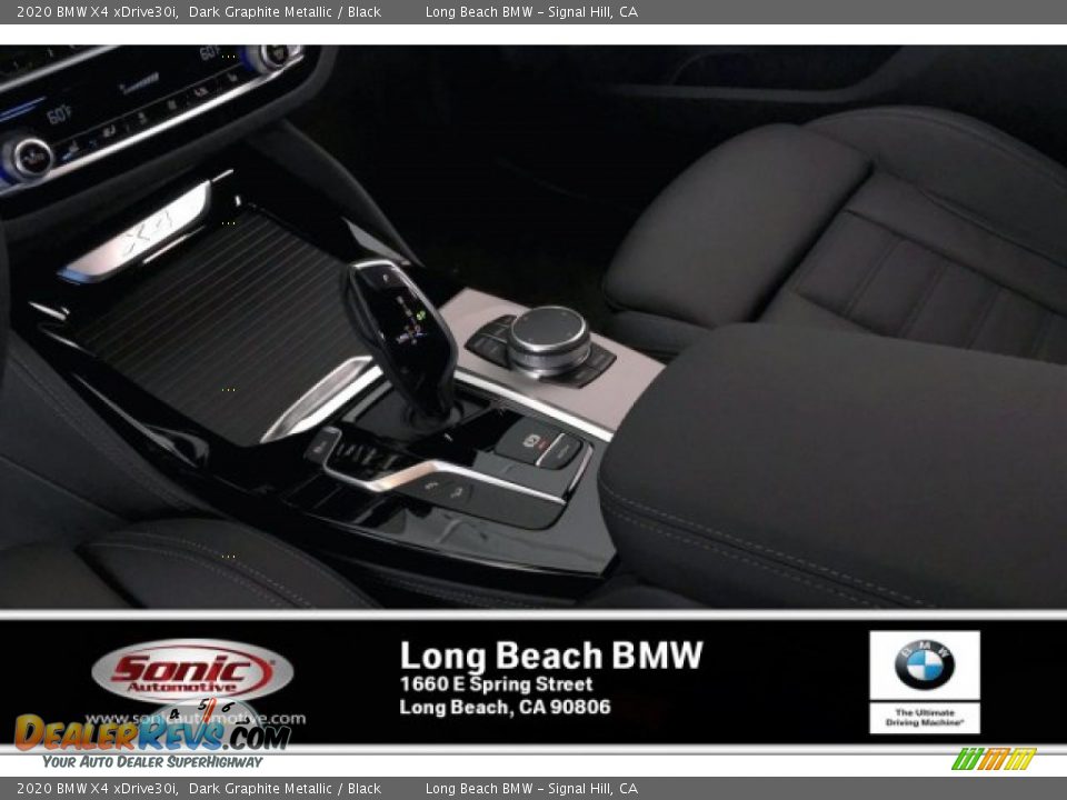 2020 BMW X4 xDrive30i Dark Graphite Metallic / Black Photo #6
