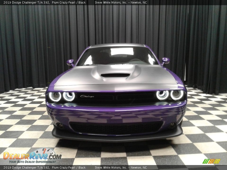 2019 Dodge Challenger T/A 392 Plum Crazy Pearl / Black Photo #3