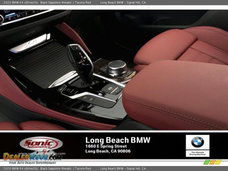 2020 BMW X4 xDrive30i Black Sapphire Metallic / Tacora Red Photo #6