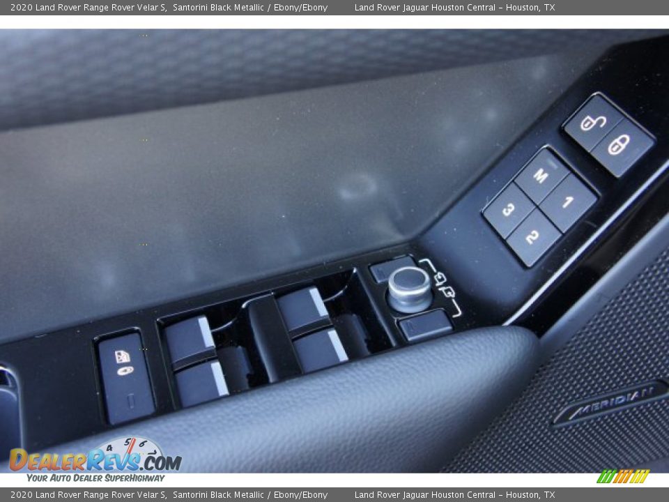 2020 Land Rover Range Rover Velar S Santorini Black Metallic / Ebony/Ebony Photo #23