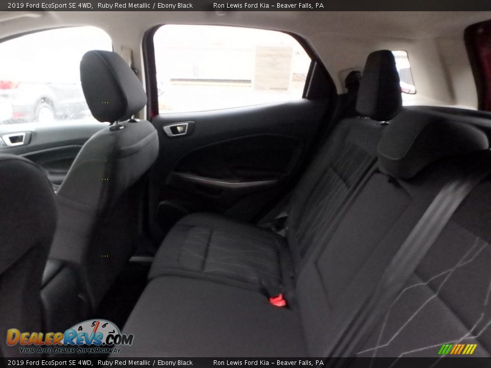 2019 Ford EcoSport SE 4WD Ruby Red Metallic / Ebony Black Photo #15