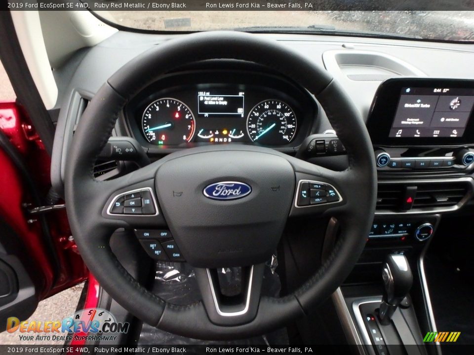 2019 Ford EcoSport SE 4WD Ruby Red Metallic / Ebony Black Photo #18
