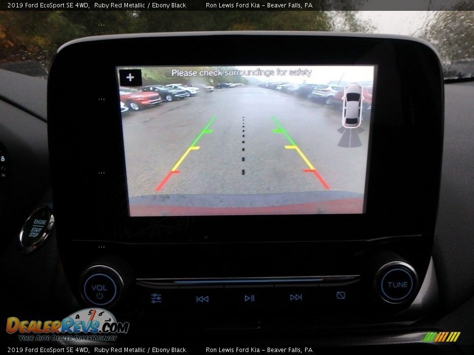 2019 Ford EcoSport SE 4WD Ruby Red Metallic / Ebony Black Photo #19