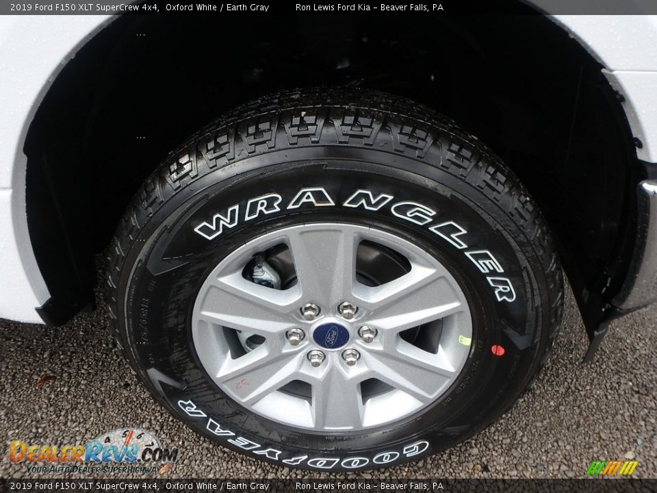 2019 Ford F150 XLT SuperCrew 4x4 Oxford White / Earth Gray Photo #9